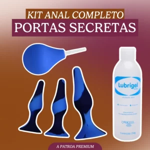 Kit Silicone | PORTAS SECRETAS - Anal Completo