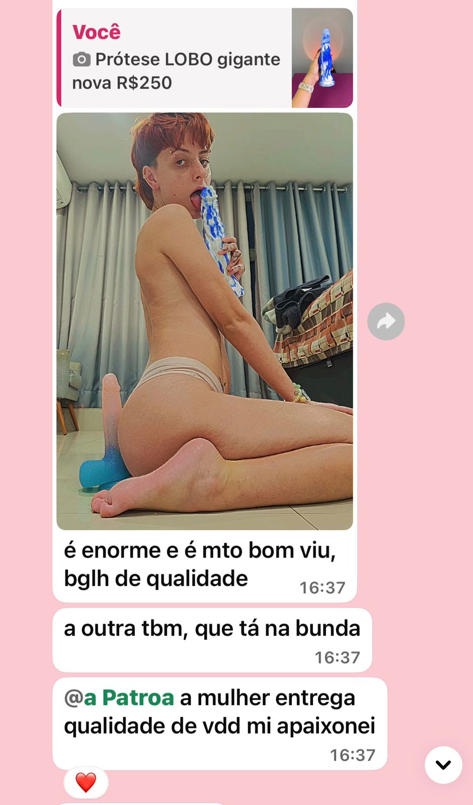 depoimento haru protese wolf e fini