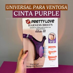 cinta PURPLE | para qualquer prótese de ventosa