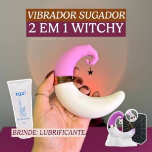 sugador vibrador WITCHY | 2 em 1