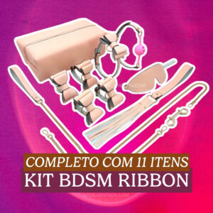 kit BDSM RIBBON | completo com 11 itens