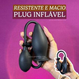plug INFLÁVEL | resistente e macio