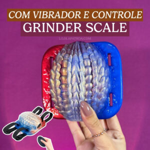 grinder de clitóris SCALE | com vibração, tiras para almofada e controle remoto
